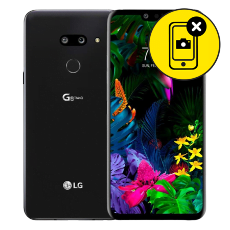 LG G8 ThinQ Black Camera Removal Service