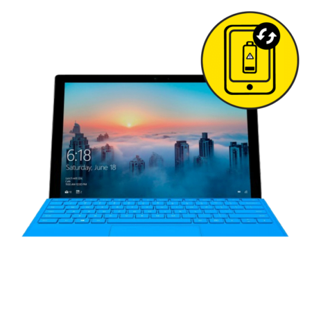 Microsoft Surface Pro 4 Black Battery Replacement