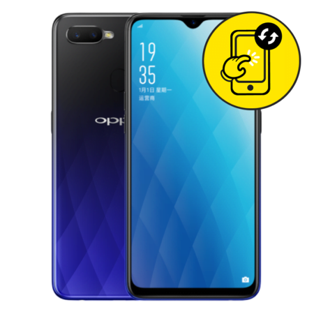 Oppo A7X Blue LCD Replacement