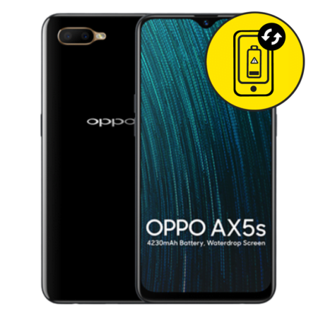 Oppo AX5 Black Battery Replacement