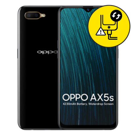 Oppo AX5 Black Charging Port Replacement