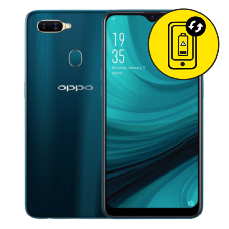 Oppo AX7 Blue Battery Replacement