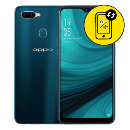 Oppo AX7 Blue Power And Volume Button Replacement