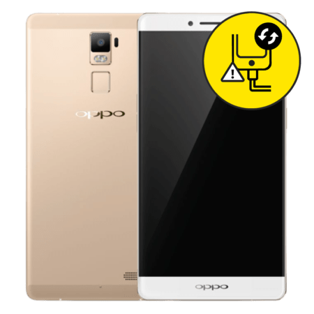 Oppo R7S Plus Gold Charging Port Replacement