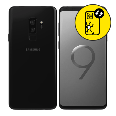 Samsung Galaxy S9 Plus Black Back Glass Replacement