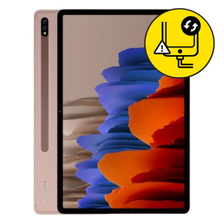 Samsung Tab S7 Plus Gold Charging Port Replacement