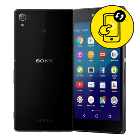 Sony Z3 Plus Black LCD Replacement