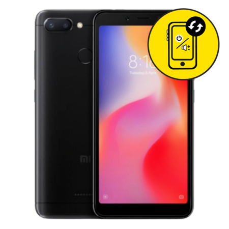 Xiaomi Redmi 6 Black Power And Volume Button Replacement