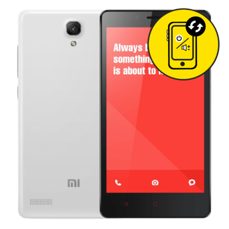 Xiaomi Redmi Note 1 White Power And Volume Button Replacement