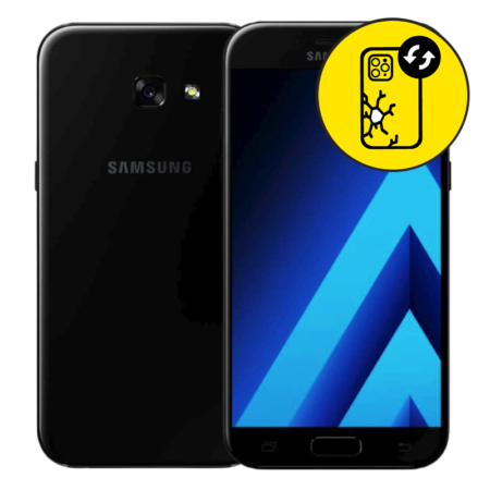 Samsung A5 2017 Back Glass Replacement - Black