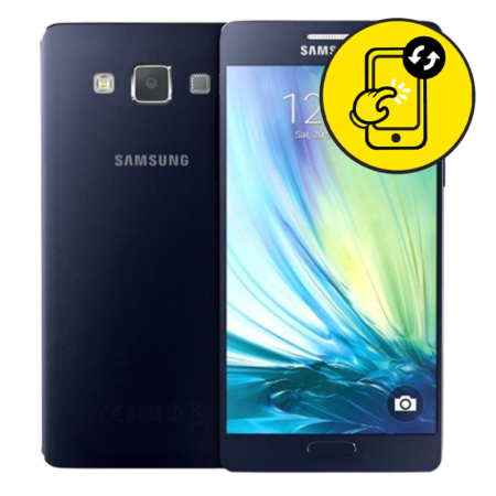 Samsung A7 LCD Replacement - Midnight Black