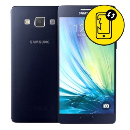 Samsung A7 Screen Replacement - Midnight Black