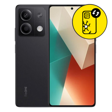 Xiaomi Redmi Note 13 5G Back Glass Replacement - Graphite Black