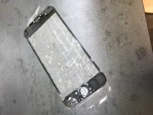 separate iphone lcd from glass