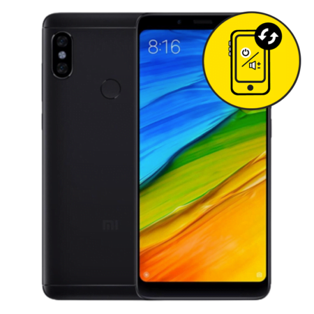 Xiaomi Redmi Note 5 Black Power And Volume Button Replacement