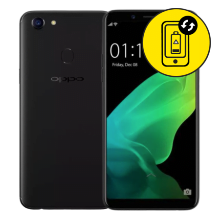 Oppo A75 Black Battery Replacement