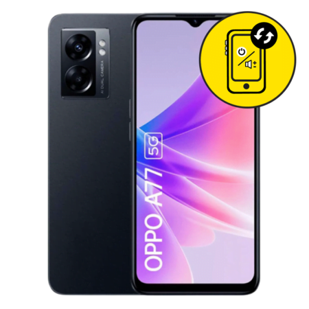 Oppo A77 Black Power And Volume Button Replacement