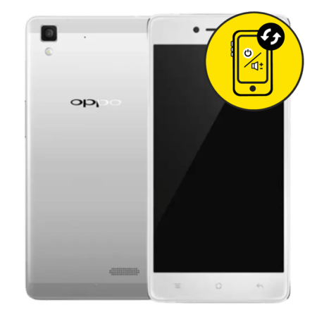 Oppo R7 Plus White Power And Volume Button Replacement