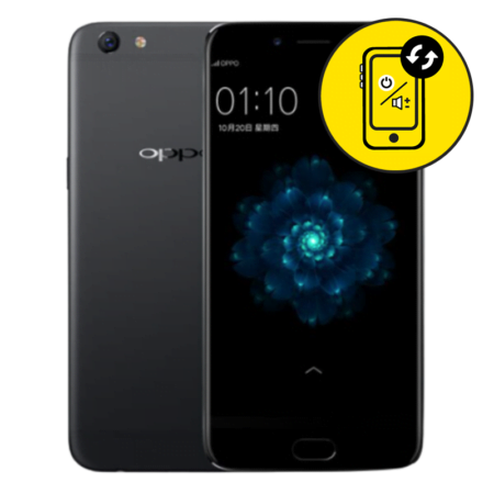 Oppo R9S Black Power And Volume Button Replacement