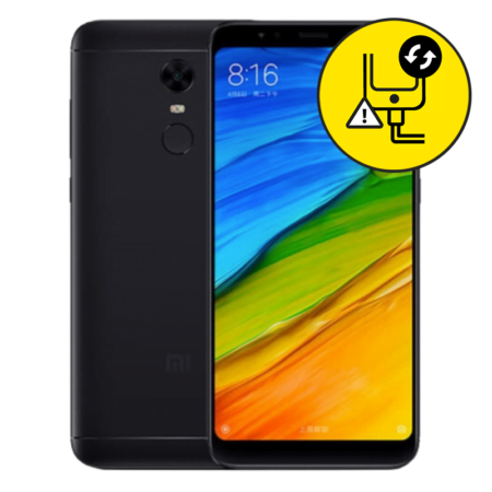 Xiaomi Redmi 5 Plus Black Charging Port Replacement