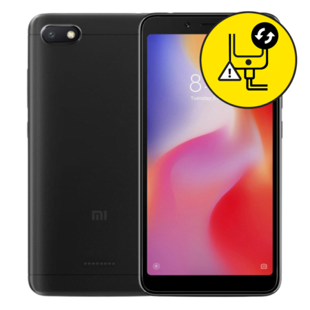 Xiaomi Redmi 6A Black Charging Port Replacement