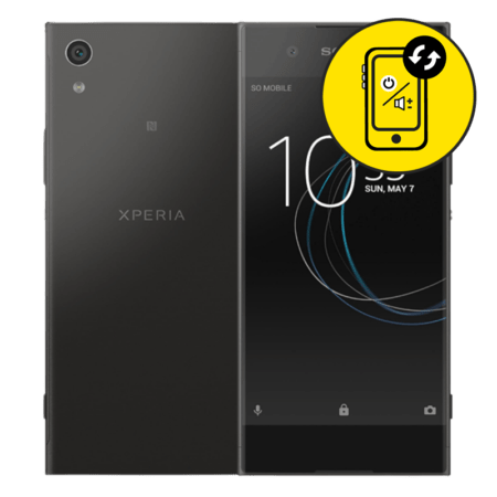 Sony XA1 Plus Black Power And Volume Button Replacement