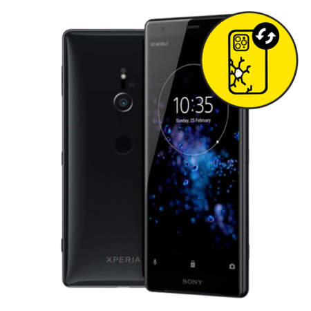 Sony XZ2 Black Back Glass Replacement