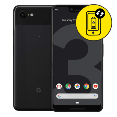 Google Pixel 3 Black Battery Replacement