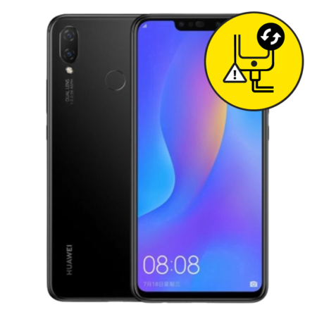 Huawei Nova 3i Black Charging Port Replacement