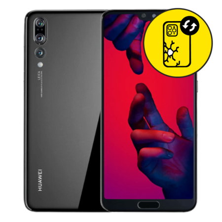 Huawei P20 Pro Black Back Glass Replacement