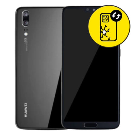 Huawei P20 Back Glass Replacement - Black