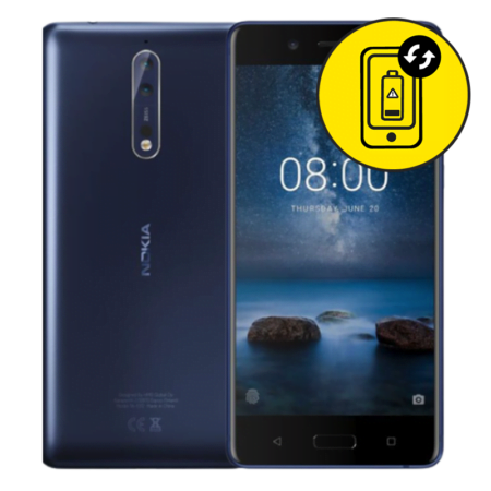 Nokia 8 Black Battery Replacement