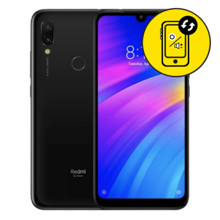 Xiaomi Redmi 7 Black Power And Volume Button Replacement