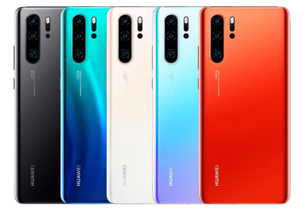 Huawei P30 Pro Color Selections