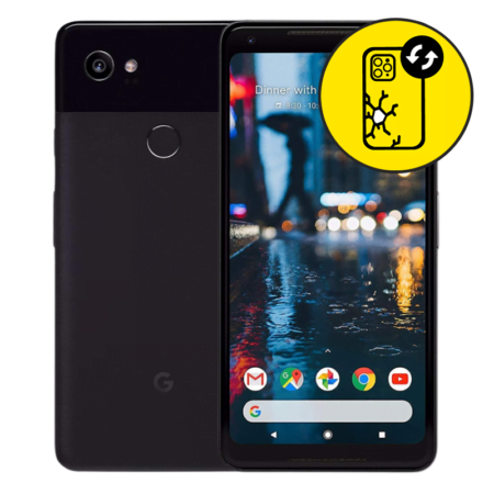 Google Pixel 2XL Black Back Glass Replacement