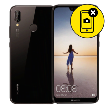 Huawei Nova 3E Black Camera Removal Service