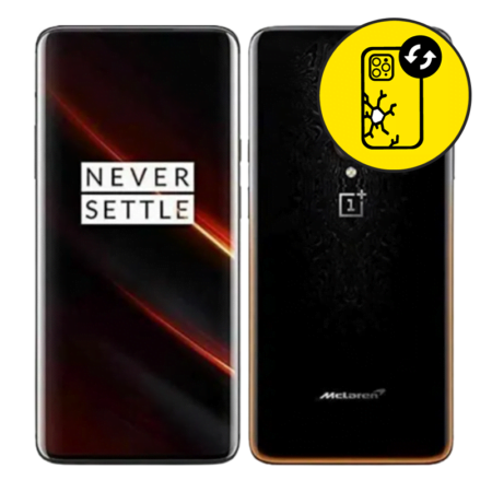 OnePlus 7T Pro Black Back Glass Replacement