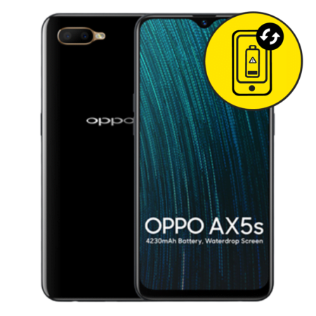 Oppo AX5s Black Battery Replacement