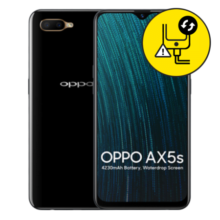 Oppo AX5s Black Charging Port Replacement