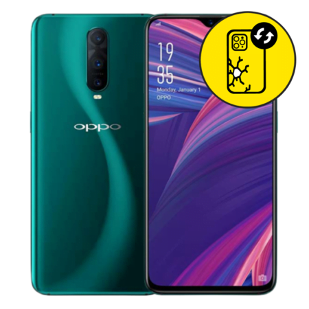 Oppo R17 Pro Green Back Glass Replacement