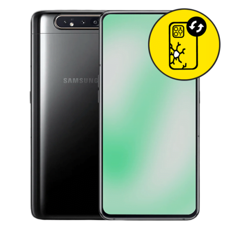 Samsung Galaxy A80 Black Glass Replacement