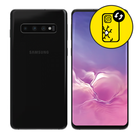 Samsung Galaxy S10 Black Back Glass Replacement