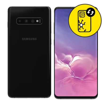 Samsung Galaxy S10 Black Back Glass Replacement