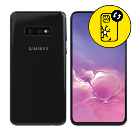 Samsung Galaxy S10E Black Back Glass Replacement