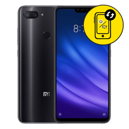 Xiaomi 8 Lite Black Power And Volume Button Replacement