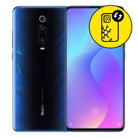 Xiaomi 9T Black Back Glass Replacement