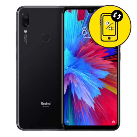 Xiaomi Redmi Note 7 Black Power And Volume Button Replacement