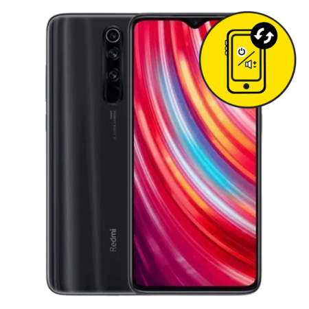 Xiaomi Redmi Note 8 Pro Black Power And Volume Button Replacement