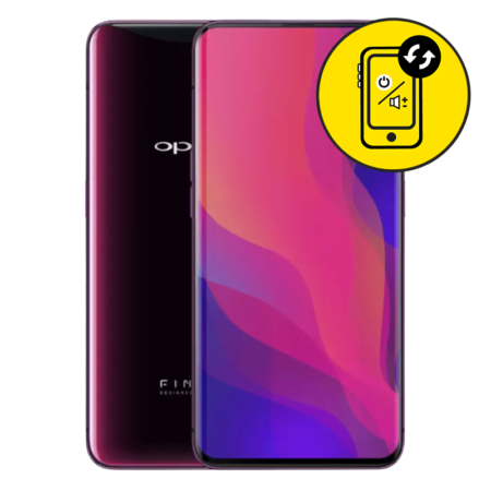 Oppo Find X Bordeaux Red Power And Volume Button Replacement