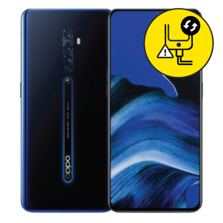 Oppo Reno 2 Black Charging Port Replacement